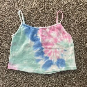🎉 PacSun tie dye crop top
